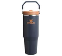 STANLEY IceFlow 2.0 Vaso con Pajita Abatible con Asa 887 ml | Tapa Giratoria y Pajita Abatible | Botella de Agua a Prueba de Fugas | Acero Inoxidable Aislado | Sin BPA | Crepúsculo