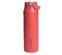 Stanley IceFlow Flip Straw 2.0 - Botella de agua de 1,06 L, color coral caliente, OS