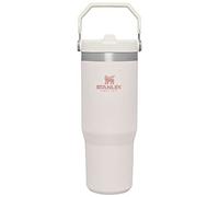 Stanley IceFlow™ - Vaso con popote abatible de 30 onzas, cuarzo rosa