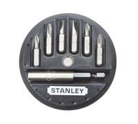 STANLEY Juego de 7 Brocas para Destornillador con Soporte Magnético