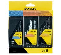 Stanley - Juego de brocas de 16 piezas STA56045-QZ