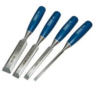 Stanley Juego de 4 cinceles Serie 5002 (6, 12, 18, 25 mm) punta bis