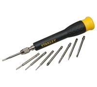 Stanley Juego destornillador STHT0-62633 – 16 puntas (Planas, PH000/PH00, T5-T8, Hex 0.9-2)