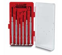 Stanley juego de destornilladores de precisión, 6 piezas, hoja endure