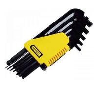 Stanley - Juego de llaves hexagonales de 12 piezas 0-69-257
