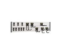 STANLEY Kit de 20 piezas, sistema de almacenaje versátil y adaptable para casa, garaje o taller, fácil instalación en paredes de ladrillo u hormigón, STST22000