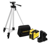 Stanley - Láser de línea, alcance 20 m, con trípode STHT77640-1
