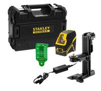 Stanley - Láser de línea cruzada con accesorios, verde, alcance de 50 m, batería integrada, cargador FMHT77595-1