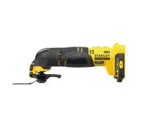 Stanley - Lijadora oscilante multiusos a batería 18V con accesorios, sin batería ni cargador SFMCE500B-XJ