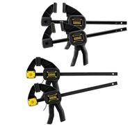 Stanley lot de 4 - serre-joints fatmax - l 300mm x 2 & m 150mm x 2 150