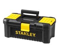 Stanley Caja de herramientas de plástico STST1-75514 - 32×18,8×13,2 cm, asa ergonómica, organizadores