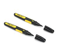 Stanley Marcador Punta Fina Negro Blister 2 uds. 0-47-312
