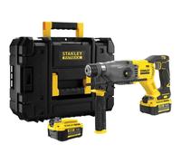 Stanley - martillo combinado AKU 18V, 2x batería 4,0 Ah Li-Ion, cargador SFMCH900M22-QW