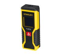 Stanley Medidor láser TLM50 – 15 m – Solo distancias – Negro/rojo/amarillo