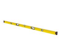 Stanley Nivel FatMax II 180 cm – aluminio reforzado, 3 burbujas, precisión ±0,5 mm/m – 1-43-572
