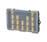 Stanley Organizador básico STST81681-1 – 22 compartimentos, divisores extraíbles, tapa con regla