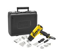 Stanley Pistola de aire caliente FME670K-QS 2000 W 600 °C 550 l/min – Maletín y 8 accesorios