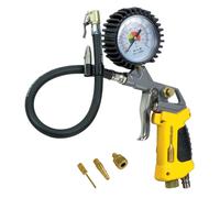 Stanley pistolet do pompowania z manometrem + 3 dysze + lampka led
