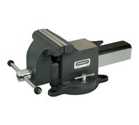 Stanley Tornillo de banco Maxsteel 125 mm – Carga pesada, Hierro fundido – 1-83-067