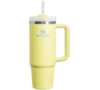 STANLEY Quencher H2.0 FlowState - Vaso aislado al vacío de acero inoxidable con tapa y popote para agua, té helado o café, batidos y más, pomelo, 30 onzas