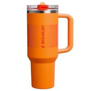 STANLEY Quencher ProTour - Vaso con pajita abatible con tapa a prueba de fugas, 1,18 L (40 oz), pajita y asa integradas, portavasos compatible para viajes, vaso de acero inoxidable aislado, sin BPA