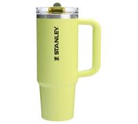 Stanley Quencher ProTour, vaso con pajita plegable y tapa hermética, 850.5 g, pajita y asa integrados, portavasos compatible para viajes, taza aislada de acero inoxidable