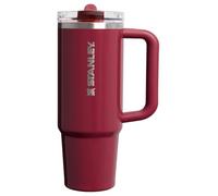Stanley Quencher ProTour - Vaso con pajita y tapa a prueba de derrames, 850 ml, con pajita integrada y asa, portavasos, compatible para viajes, vaso aislado de acero inoxidable, sin BPA