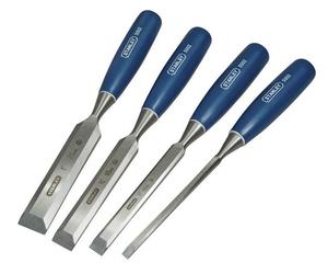 Stanley, serie 5002, juego de 4 cinceles (6, 12, 18, 25 mm), punta bis