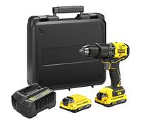 Stanley Taladro percutor SFMCD715D2K-QW 18V Brushless V20 2 baterías 2Ah con cargador y maletín