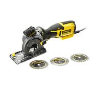 Stanley FatMax - Sierra circular de mano FME380K-QS 650 W, diámetro de disco 89 mm