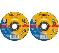 STANLEY STA32055-QZ - Disco para desbaste en metal ø 125 mm. (Paquete de 2)