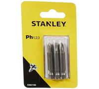 STANLEY STA61160-XJ - 3 puntas Philips 50mm Ph1, PH2 y Ph3
