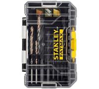 Stanley STA88561-XJ, juego de brocas de precisión metálicas, de 2 a 8 mm, en estuche, 14 piezas