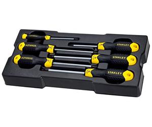 Stanley STMT1-74182 Juego de destornilladores modulares, multicolor, juego de 6 piezas