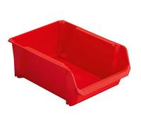 Stanley STST82745-1 - Cajas de almacenamiento #5 (polipropileno, resistente a los golpes, apilables, montaje en pared, ideal para guardar piezas pequeñas, herramientas, accesorios, etc.)