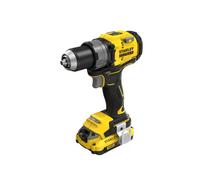Stanley taladro atornillador brushless v20 li-ion 18v 80nm, portabroca