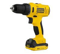 Stanley - Taladro percutor 10,8V a batería, 2 baterías de 1,5 Ah Li-Ion, cargador FMC011S2-QW
