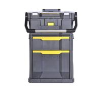 Stanley STST1-79231 - Taller Móvil para Herramientas 2 en 1, 56 x 38.2 x 76.4 cm, Negro/ Amarillo