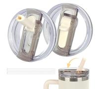 Stanley - Tapa de repuesto para vaso de 2 piezas, reutilizable a prueba de fugas y a prueba de polvo, tapa Stanley