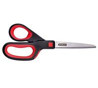 Stanley Tijeras ergonómicas multiusos de 8 pulgadas (SCI8EST-RED), rojo/negro