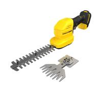 Stanley - Tijeras para hierba y arbustos AKU de 18 V, sin batería ni cargador STCSS20B-XJ