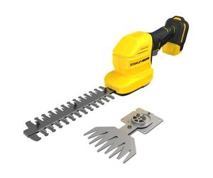 Stanley - Tijeras para hierba y arbustos AKU de 18 V, sin batería ni cargador STCSS20B-XJ