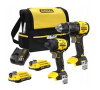 Stanley zestaw v20 (sfmcd716, sfmcd811) 2x2,0ah pro-stack bl