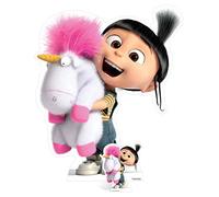 Star Cutouts Ltd Agnes and Fluffy Unicorn Life Cortador de cartón y Madera, 118 x 100 x 118 cm, Multicolor