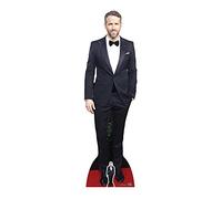 STAR CUTOUTS Ltd CS675 Celebrity Standee Ryan Reynolds Cut out, Multicolor, 188 x 55 x 188 cm, cartón, Lifesize