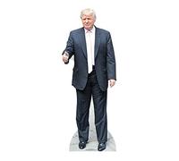 Star Cutouts SC1950 Donald Trump Pink Tie Lifesize Cartón Recorte (188 cm) - exhibición política, Fiestas, Eventos y Salas de coleccionista