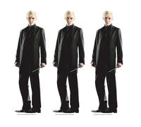 Star Cutouts SC4843 Draco Malfoy Harry Potter - Juego de Tres estantes de cartón con Recortes de 30 cm de Altura