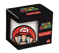 STAR- Taza cerámica, Super Mario, 325 ml, taza en caja de regalo, Taza de cerámica en caja regalo de Super Mario