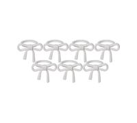 Star Trading Arandela para vela Rosett Blanco. 7-pack