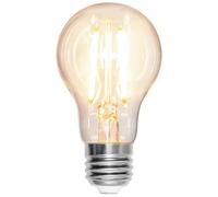 STAR TRADING Bombilla LED E27 A60 7 W, 810 lm, transparente, 2.700 K Filamento EC:EPREL:1329026